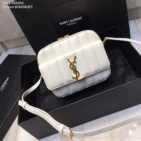 ysl vicky bag white|Saint Laurent Official Online Store .